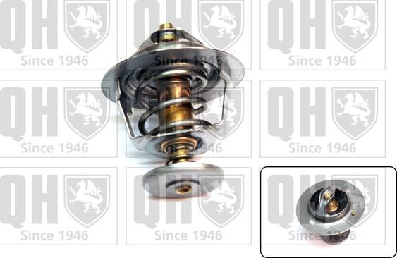 Quinton Hazell QTH560 - Coolant thermostat / housing www.autospares.lv