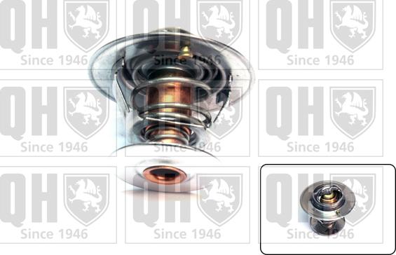 Quinton Hazell QTH568 - Coolant thermostat / housing www.autospares.lv