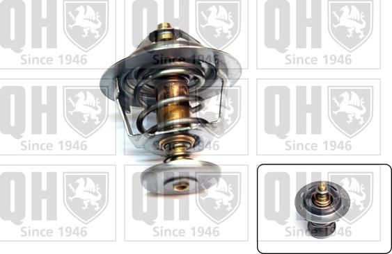 Quinton Hazell QTH563 - Coolant thermostat / housing www.autospares.lv