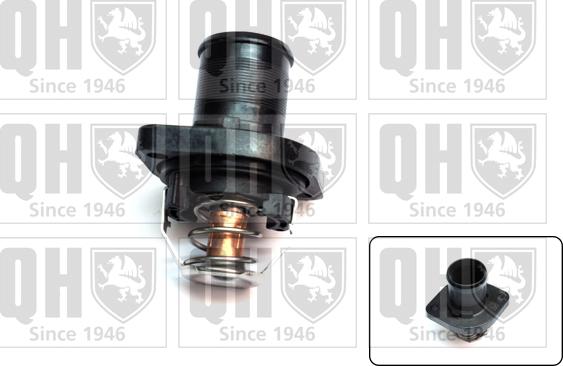 Quinton Hazell QTH504K - Coolant thermostat / housing www.autospares.lv