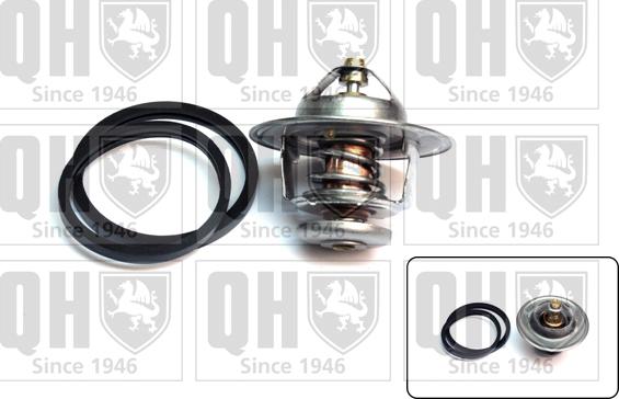 Quinton Hazell QTH586K - Coolant thermostat / housing www.autospares.lv