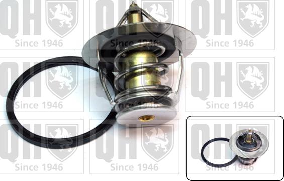 Quinton Hazell QTH587K - Термостат охлаждающей жидкости / корпус www.autospares.lv