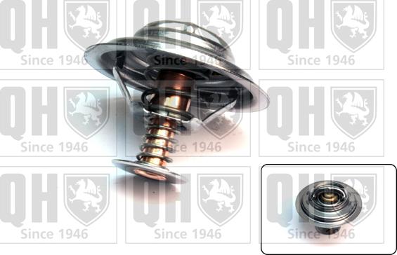 Quinton Hazell QTH529 - Coolant thermostat / housing www.autospares.lv