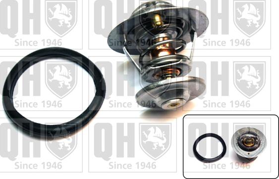 Quinton Hazell QTH578K - Термостат охлаждающей жидкости / корпус www.autospares.lv