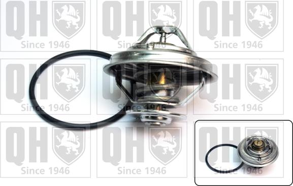 Quinton Hazell QTH648K - Термостат охлаждающей жидкости / корпус www.autospares.lv