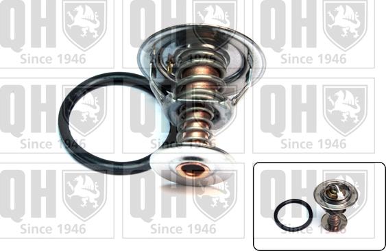 Quinton Hazell QTH615K - Термостат охлаждающей жидкости / корпус www.autospares.lv