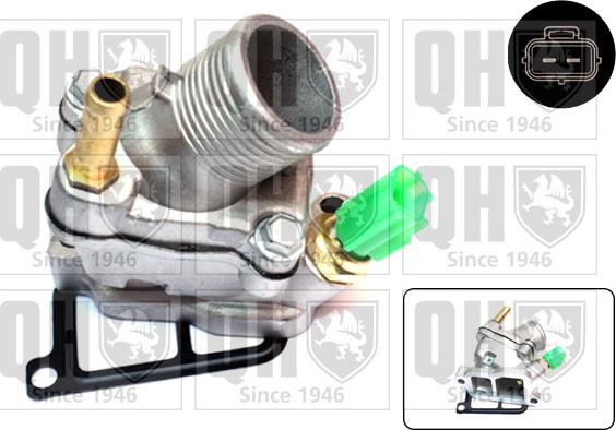 Quinton Hazell QTH616K - Termostats, Dzesēšanas šķidrums www.autospares.lv