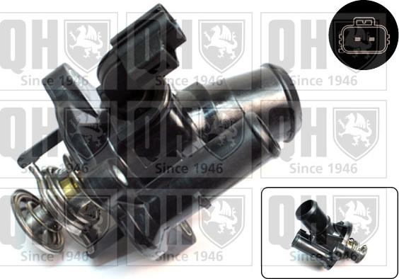 Quinton Hazell QTH610K - Coolant thermostat / housing www.autospares.lv