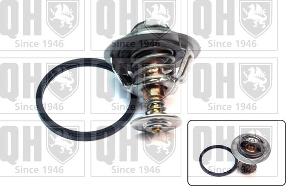 Quinton Hazell QTH618K - Термостат охлаждающей жидкости / корпус www.autospares.lv