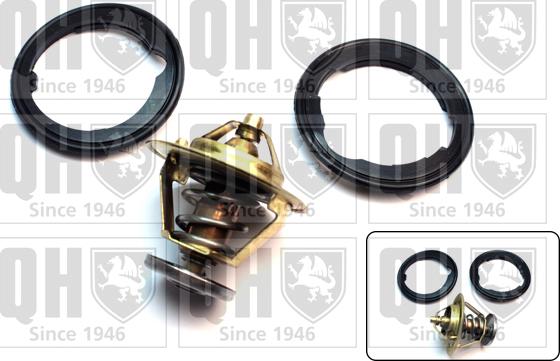 Quinton Hazell QTH620 - Термостат охлаждающей жидкости / корпус www.autospares.lv