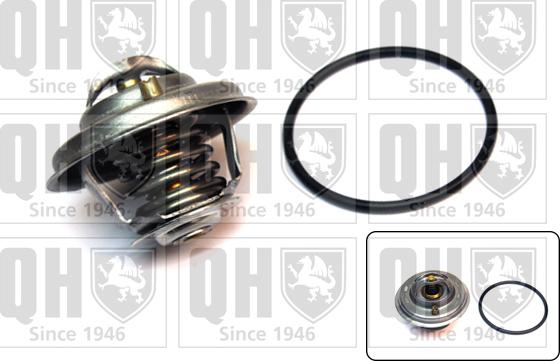 Quinton Hazell QTH627K - Термостат охлаждающей жидкости / корпус www.autospares.lv