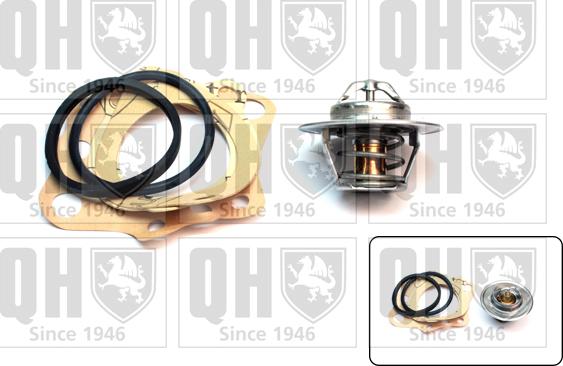 Quinton Hazell QTH101K - Термостат охлаждающей жидкости / корпус www.autospares.lv