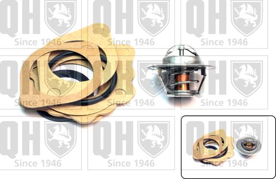 Quinton Hazell QTH102K - Термостат охлаждающей жидкости / корпус www.autospares.lv