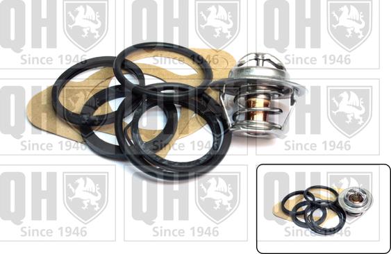 Quinton Hazell QTH118K - Термостат охлаждающей жидкости / корпус www.autospares.lv