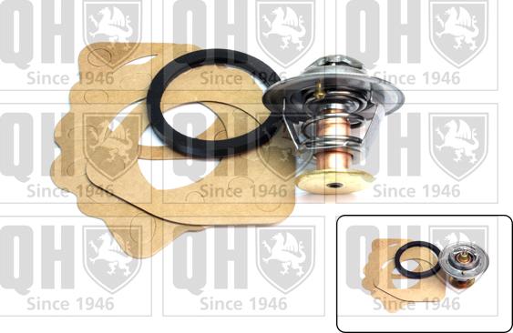 Quinton Hazell QTH117K - Термостат охлаждающей жидкости / корпус www.autospares.lv