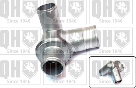 Quinton Hazell QTH134K - Coolant thermostat / housing www.autospares.lv