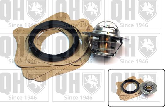 Quinton Hazell QTH136K - Термостат охлаждающей жидкости / корпус www.autospares.lv