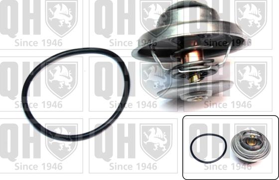 Quinton Hazell QTH138K - Термостат охлаждающей жидкости / корпус www.autospares.lv