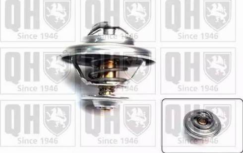 Quinton Hazell QTH132 - Coolant thermostat / housing www.autospares.lv