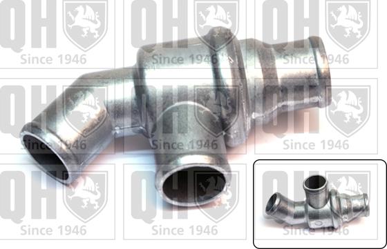 Quinton Hazell QTH126K - Coolant thermostat / housing www.autospares.lv