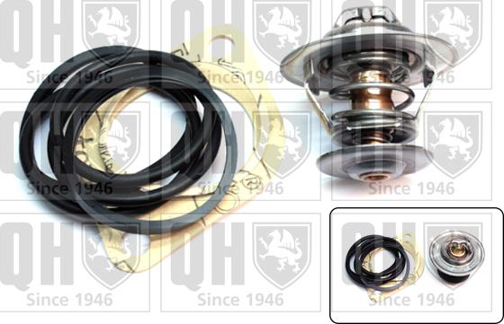 Quinton Hazell QTH354K - Термостат охлаждающей жидкости / корпус www.autospares.lv