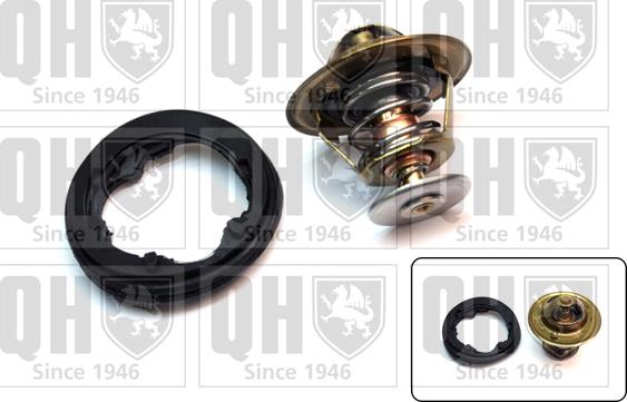 Quinton Hazell QTH366K - Термостат охлаждающей жидкости / корпус www.autospares.lv