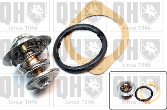 Quinton Hazell QTH316K - Термостат охлаждающей жидкости / корпус www.autospares.lv