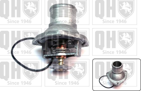 Quinton Hazell QTH334K - Термостат охлаждающей жидкости / корпус www.autospares.lv