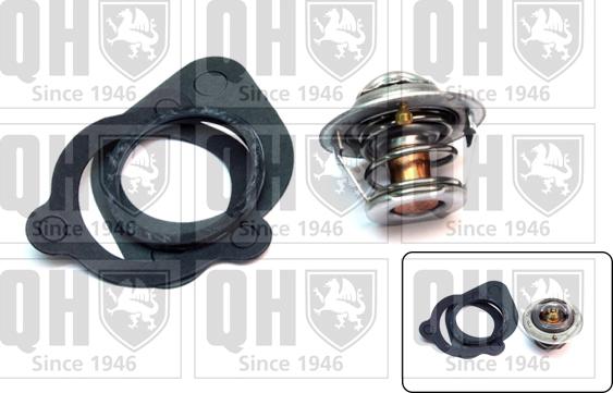 Quinton Hazell QTH330K - Термостат охлаждающей жидкости / корпус www.autospares.lv