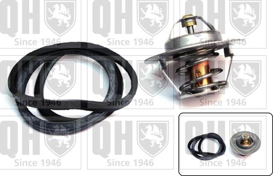 Quinton Hazell QTH332K - Термостат охлаждающей жидкости / корпус www.autospares.lv