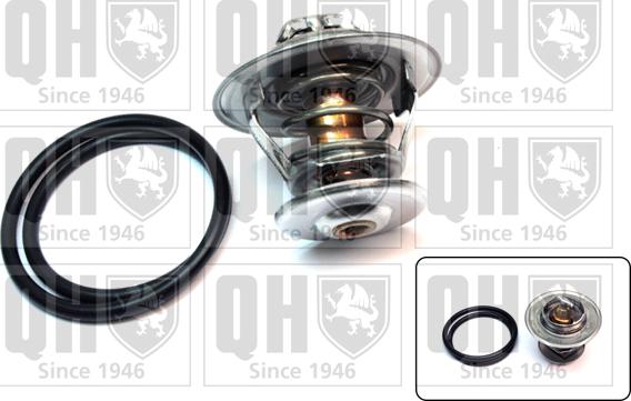 Quinton Hazell QTH329K - Термостат охлаждающей жидкости / корпус www.autospares.lv