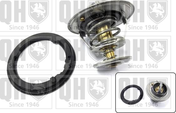 Quinton Hazell QTH328K - Термостат охлаждающей жидкости / корпус www.autospares.lv