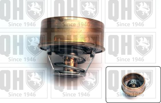 Quinton Hazell QTH323K - Coolant thermostat / housing www.autospares.lv