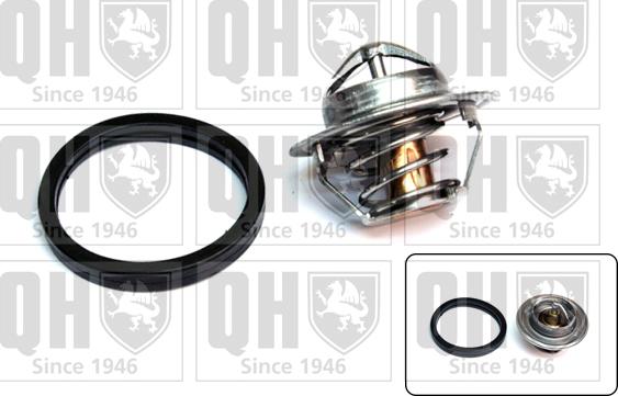 Quinton Hazell QTH371K - Термостат охлаждающей жидкости / корпус www.autospares.lv