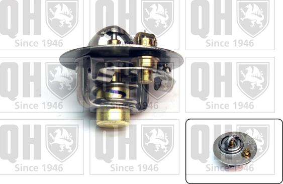 Quinton Hazell QTH378 - Coolant thermostat / housing www.autospares.lv