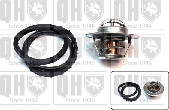 Quinton Hazell QTH269K - Термостат охлаждающей жидкости / корпус www.autospares.lv