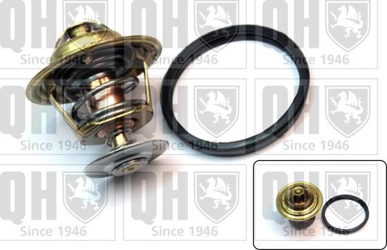 Quinton Hazell QTH210K - Термостат охлаждающей жидкости / корпус www.autospares.lv