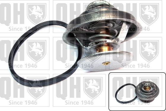 Quinton Hazell QTH227K - Термостат охлаждающей жидкости / корпус www.autospares.lv