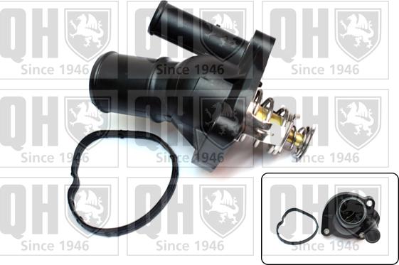 Quinton Hazell QTH794K - Coolant thermostat / housing www.autospares.lv