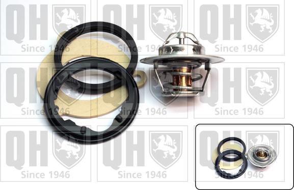 Quinton Hazell QTH715K - Coolant thermostat / housing www.autospares.lv