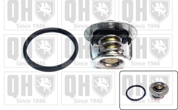 Quinton Hazell QTH786K - Термостат охлаждающей жидкости / корпус www.autospares.lv