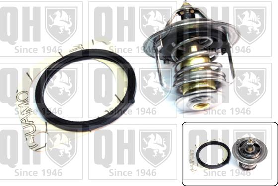 Quinton Hazell QTH730K - Термостат охлаждающей жидкости / корпус www.autospares.lv