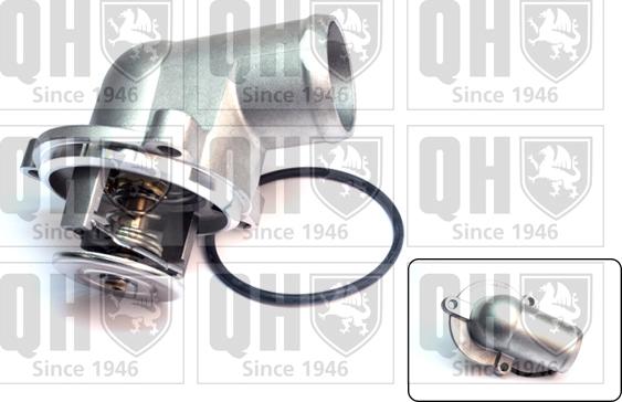 Quinton Hazell QTH770K - Термостат охлаждающей жидкости / корпус www.autospares.lv