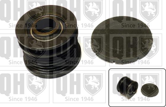 Quinton Hazell QTR101 - Pulley, alternator, freewheel clutch www.autospares.lv