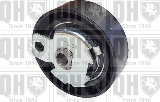 Quinton Hazell QTT1010 - Spriegotājrullītis, Gāzu sadales mehānisma piedziņas siksna www.autospares.lv