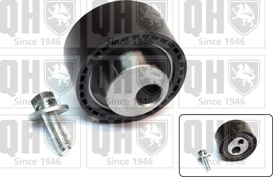 Quinton Hazell QTT870 - Натяжной ролик, зубчатый ремень ГРМ www.autospares.lv