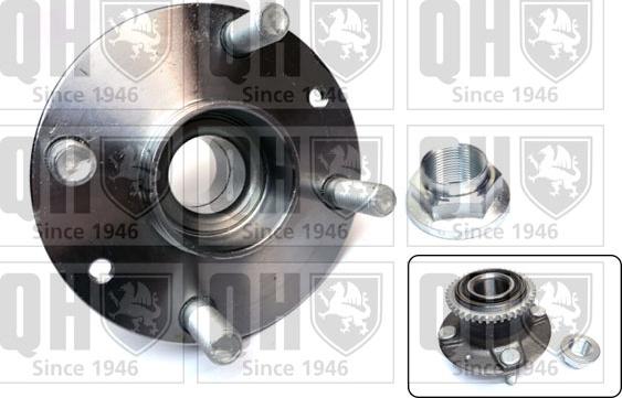 Quinton Hazell QWB921 - Подшипник ступицы колеса, комплект www.autospares.lv