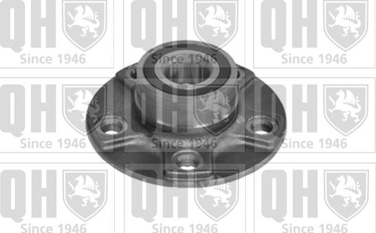 Quinton Hazell QWB922 - Подшипник ступицы колеса, комплект www.autospares.lv