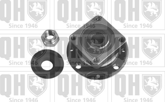 Quinton Hazell QWB515 - Подшипник ступицы колеса, комплект www.autospares.lv