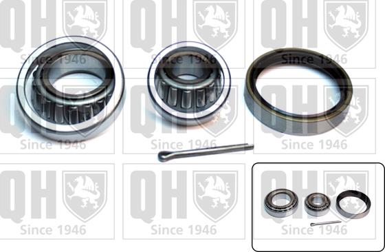 Quinton Hazell QWB579 - Wheel hub, bearing Kit www.autospares.lv